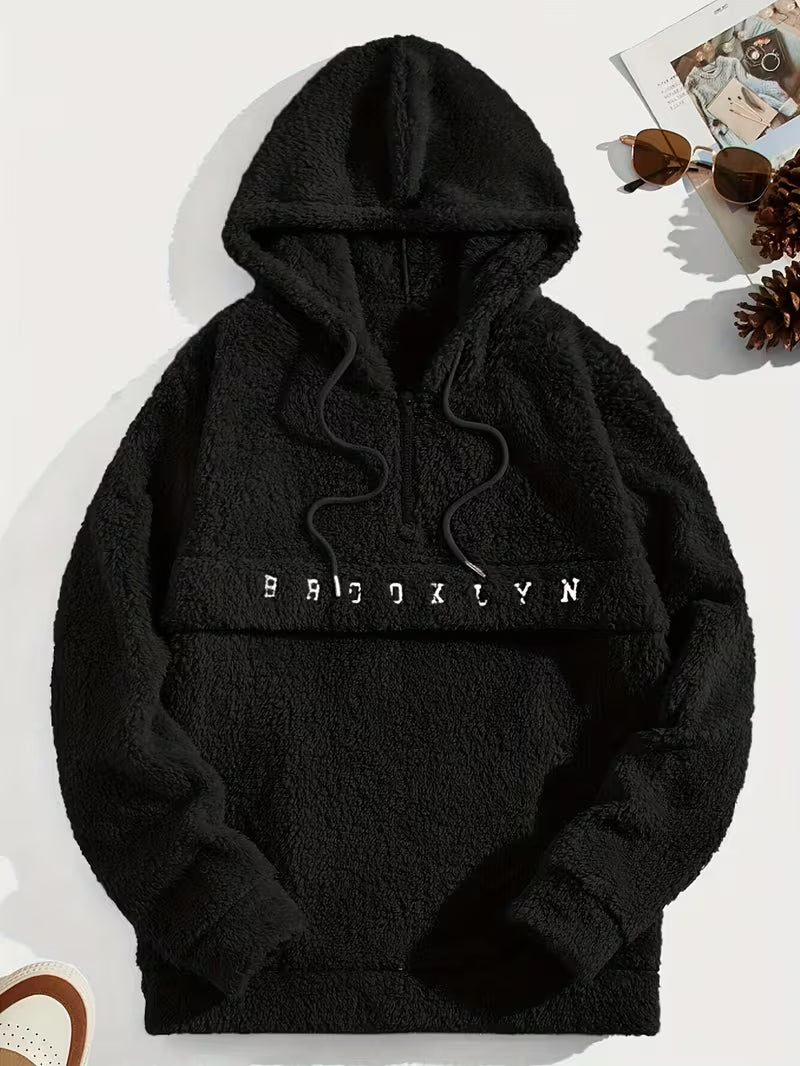 Brooklyn Plush Sherpa Hoodie for Men