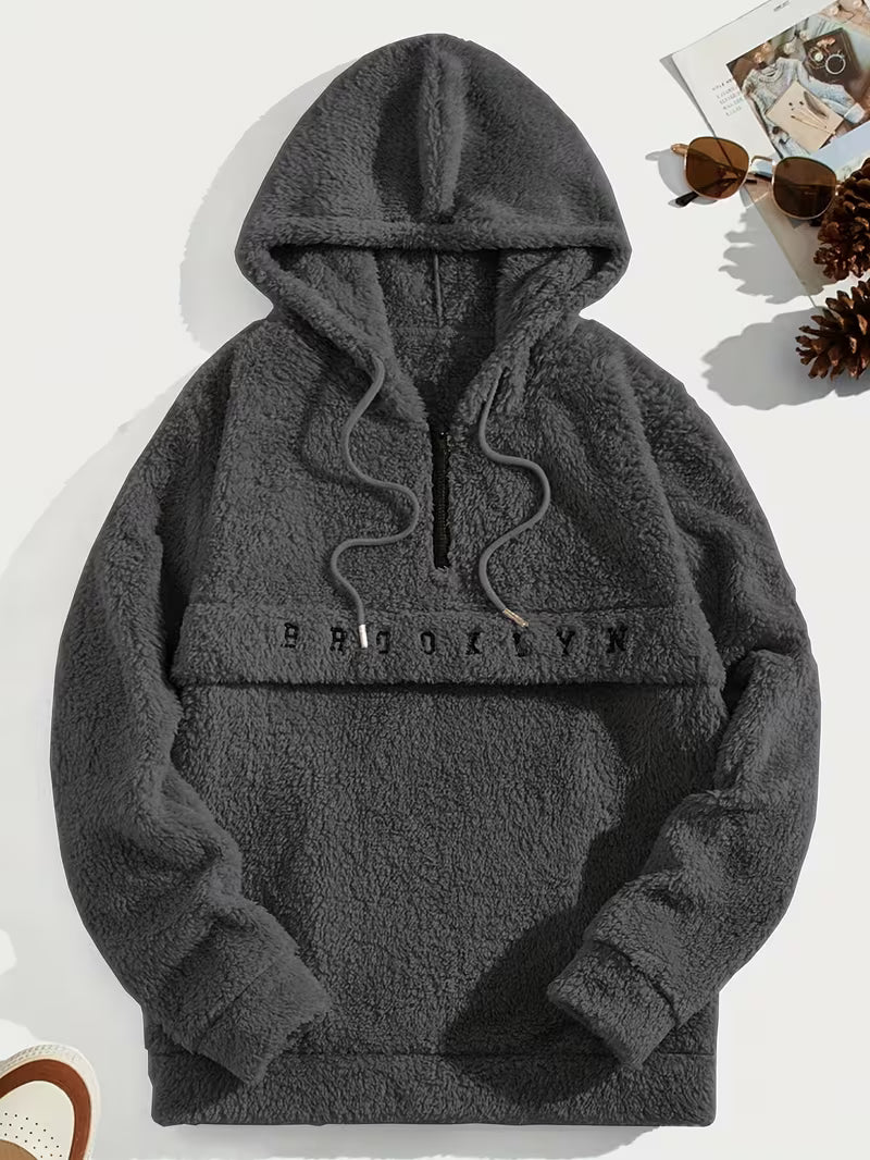 Brooklyn Plush Sherpa Hoodie for Men