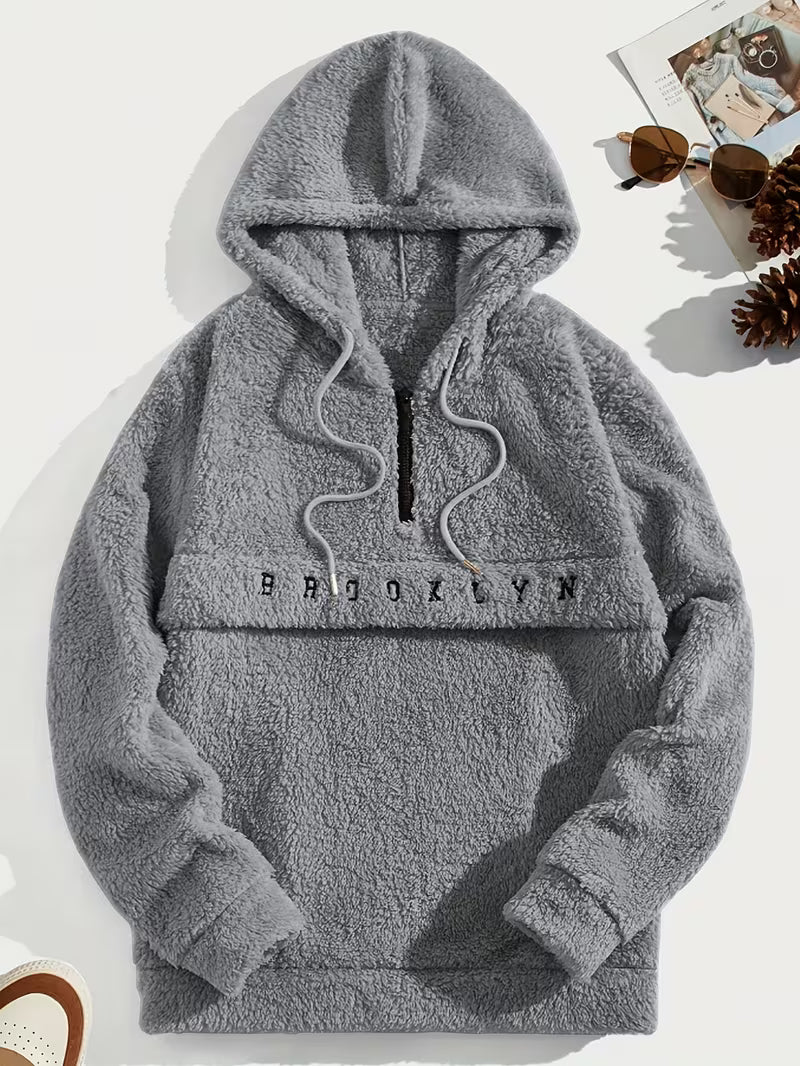 Brooklyn Plush Sherpa Hoodie for Men