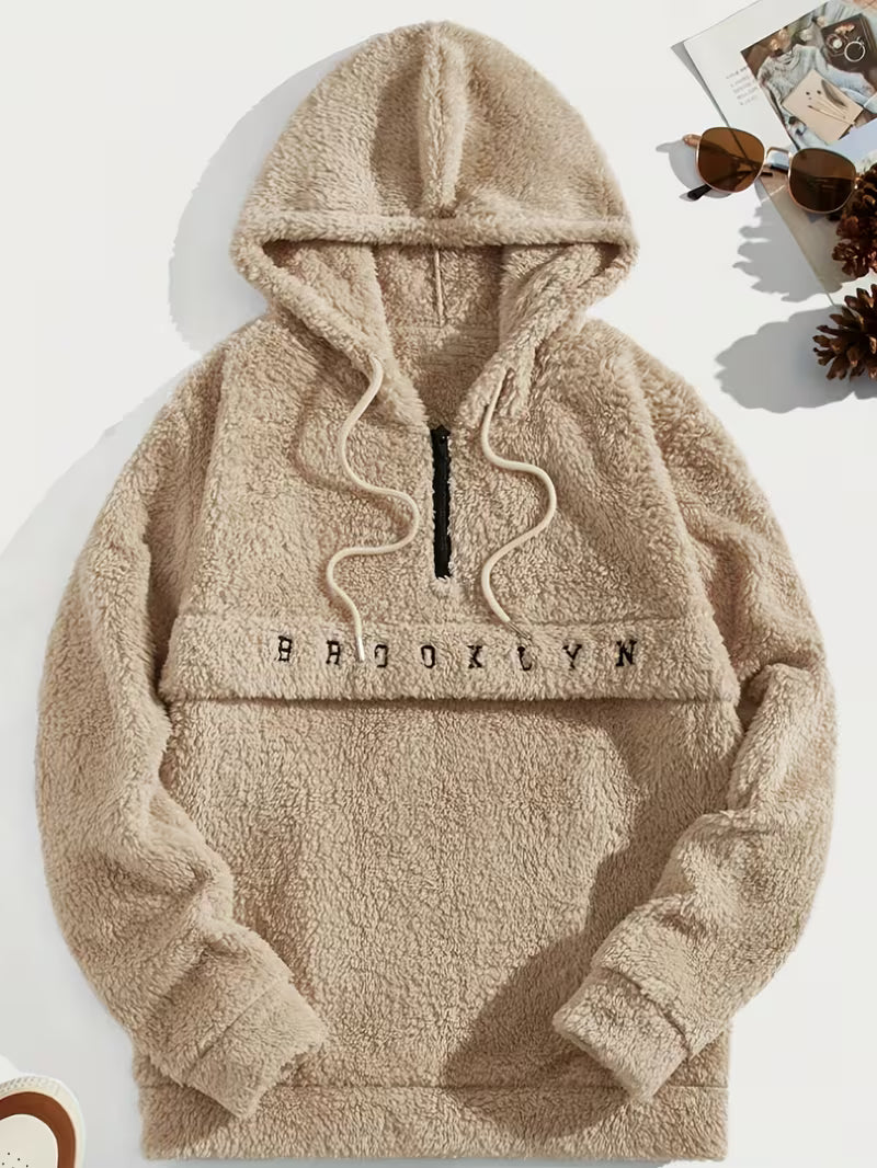 Brooklyn Plush Sherpa Hoodie for Men