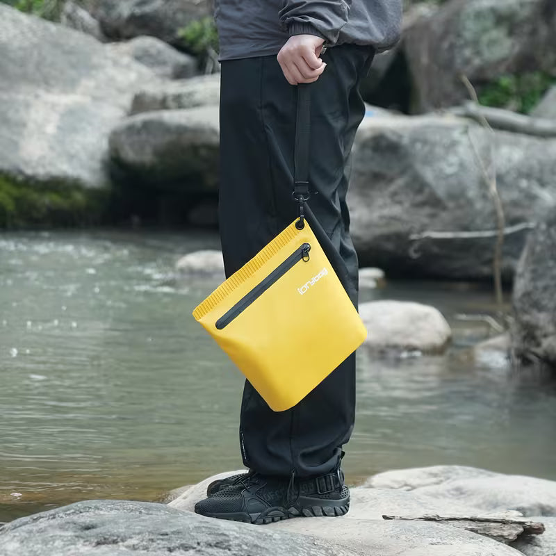 Splashproof Swim & Travel Pouch - Sports Style, Zip Close
