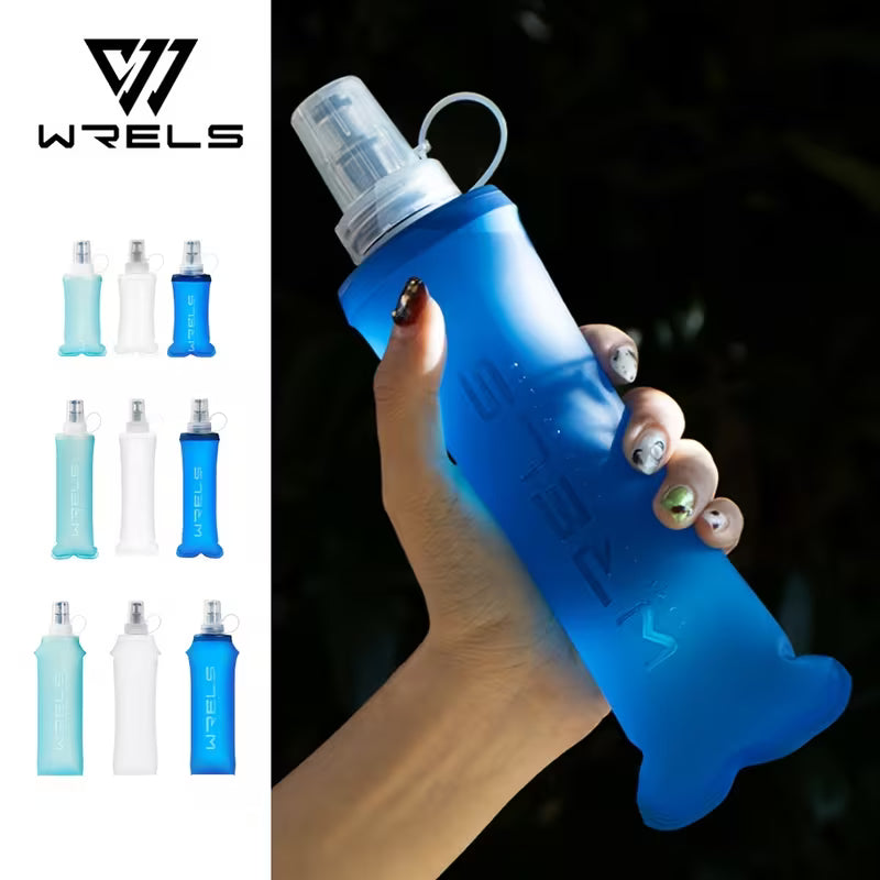 Collapsible Soft Flask - Leak-Proof Running & Cycling Water Bottle