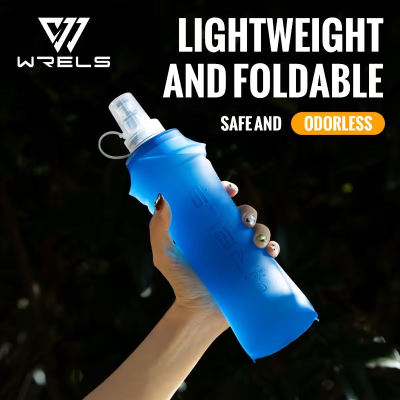 Collapsible Soft Flask - Leak-Proof Running & Cycling Water Bottle