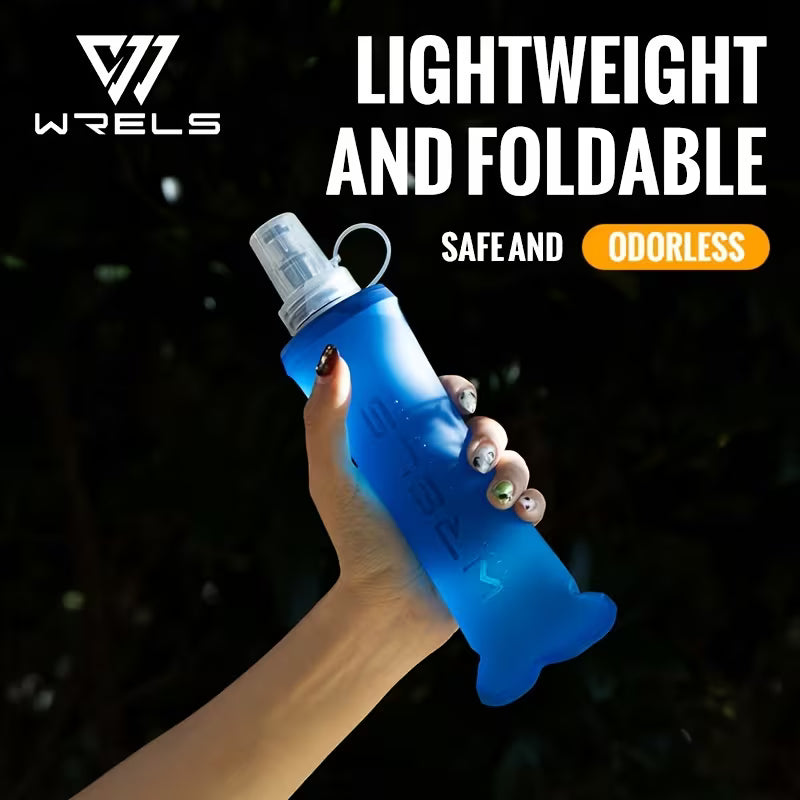 Collapsible Soft Flask - Leak-Proof Running & Cycling Water Bottle