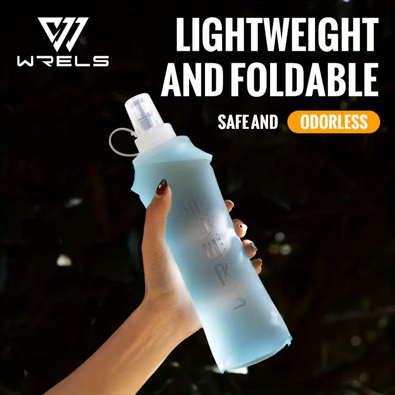 Collapsible Soft Flask - Leak-Proof Running & Cycling Water Bottle