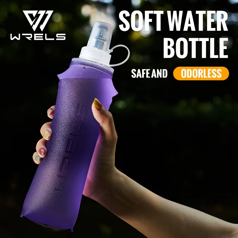 Collapsible Soft Flask - Leak-Proof Running & Cycling Water Bottle