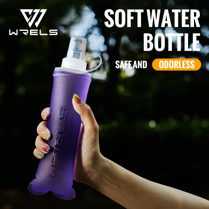 Collapsible Soft Flask - Leak-Proof Running & Cycling Water Bottle