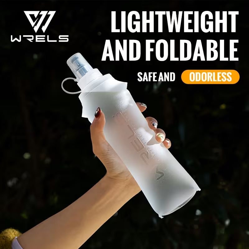 Collapsible Soft Flask - Leak-Proof Running & Cycling Water Bottle