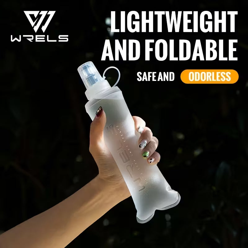 Collapsible Soft Flask - Leak-Proof Running & Cycling Water Bottle