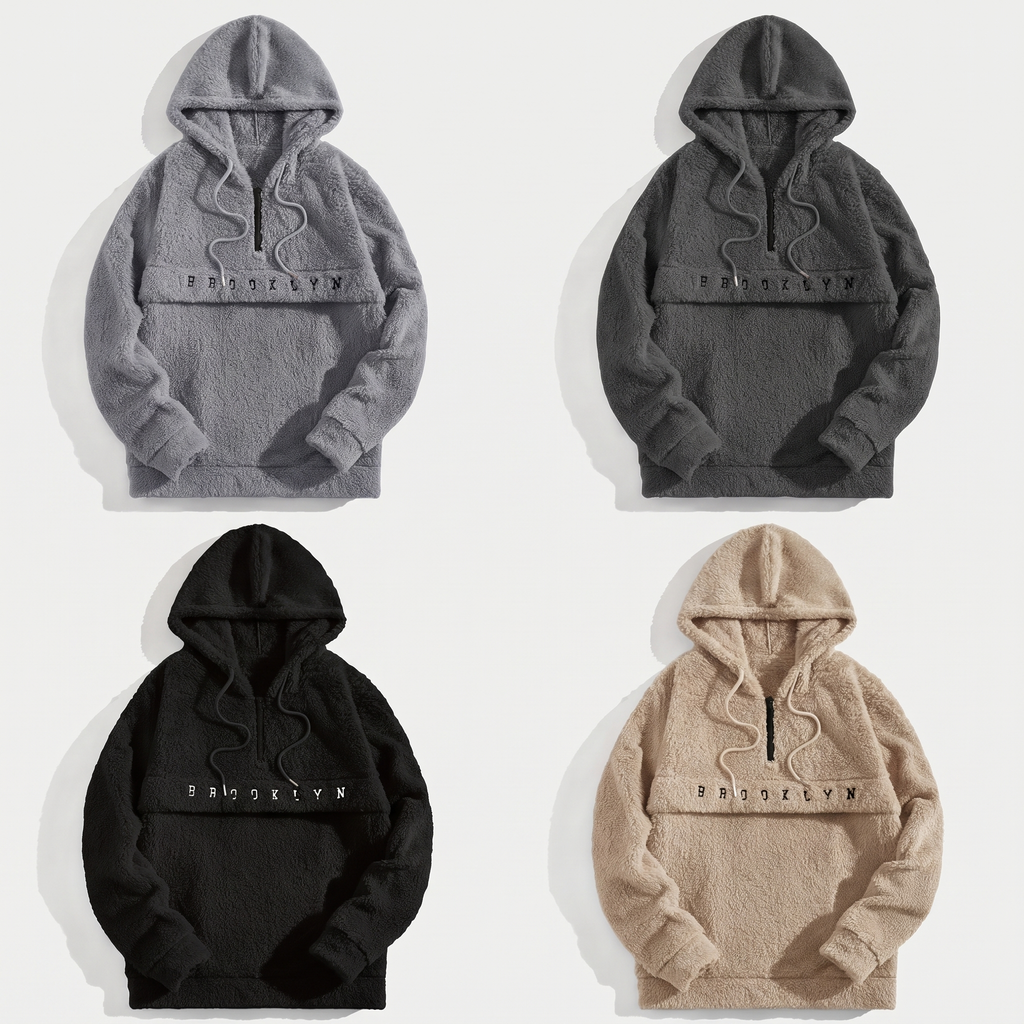 Brooklyn Plush Sherpa Hoodie for Men