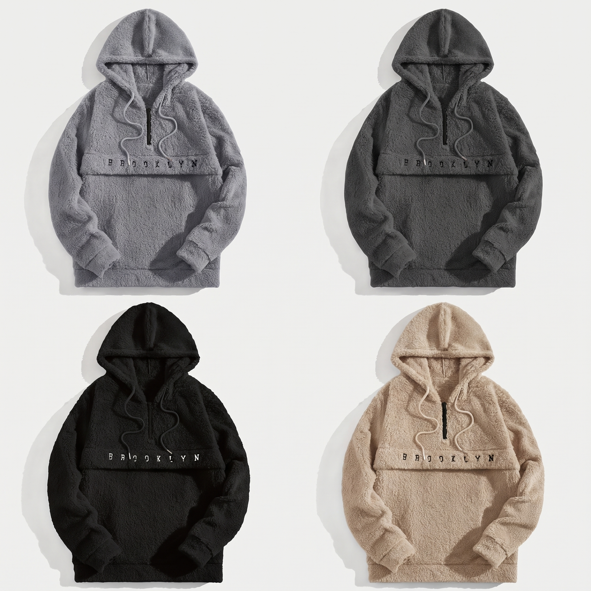 Brooklyn Plush Sherpa Hoodie for Men
