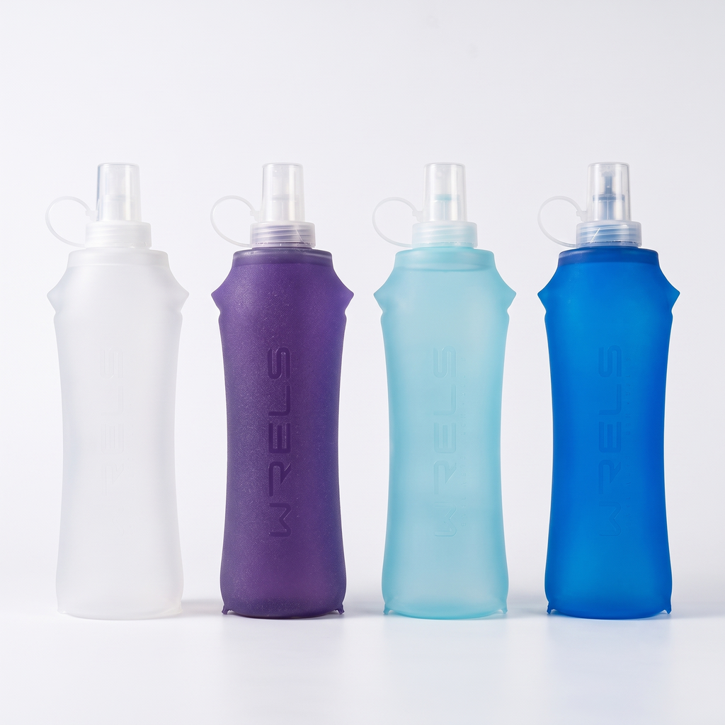 Collapsible Soft Flask - Leak-Proof Running & Cycling Water Bottle